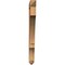 Ekena Millwork Balboa Arts & Crafts Rough Sawn Bracket, Western Red Cedar, 4"W x 42"D x 48"H BKT04X42X48BOA03RWR - alternate 2